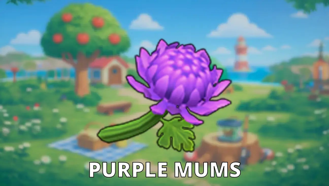 Purple Mums artwork