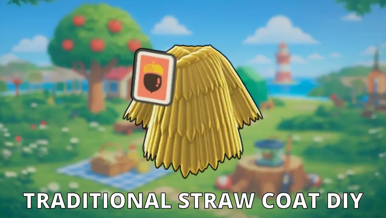 Traditional Straw Coat DIY artwork
