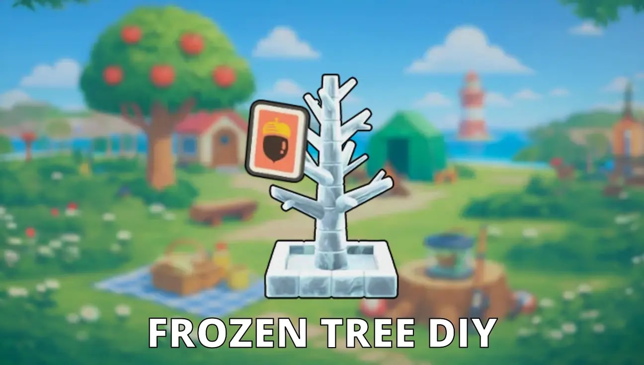 Frozen Tree DIY artwork