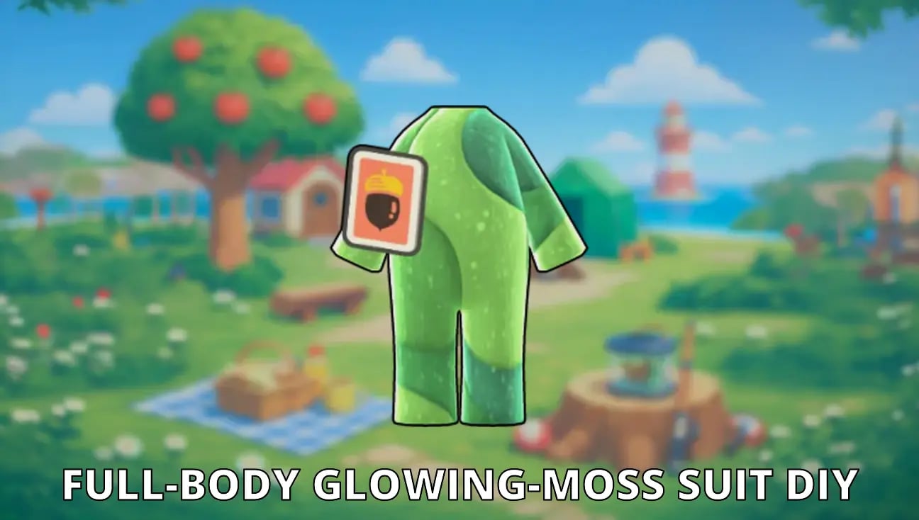 Full-Body Glowing-Moss Suit DIY artwork