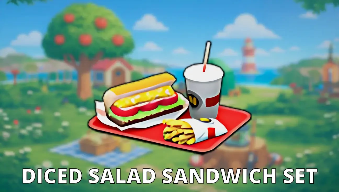 Diced Salad Sandwich Set artwork
