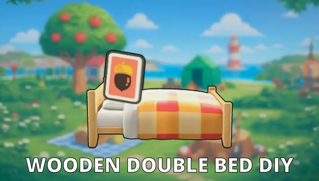 Wooden Double Bed DIY artwork