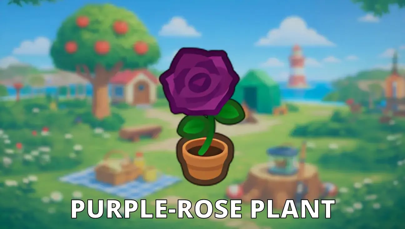 Purple-Rose Plant artwork