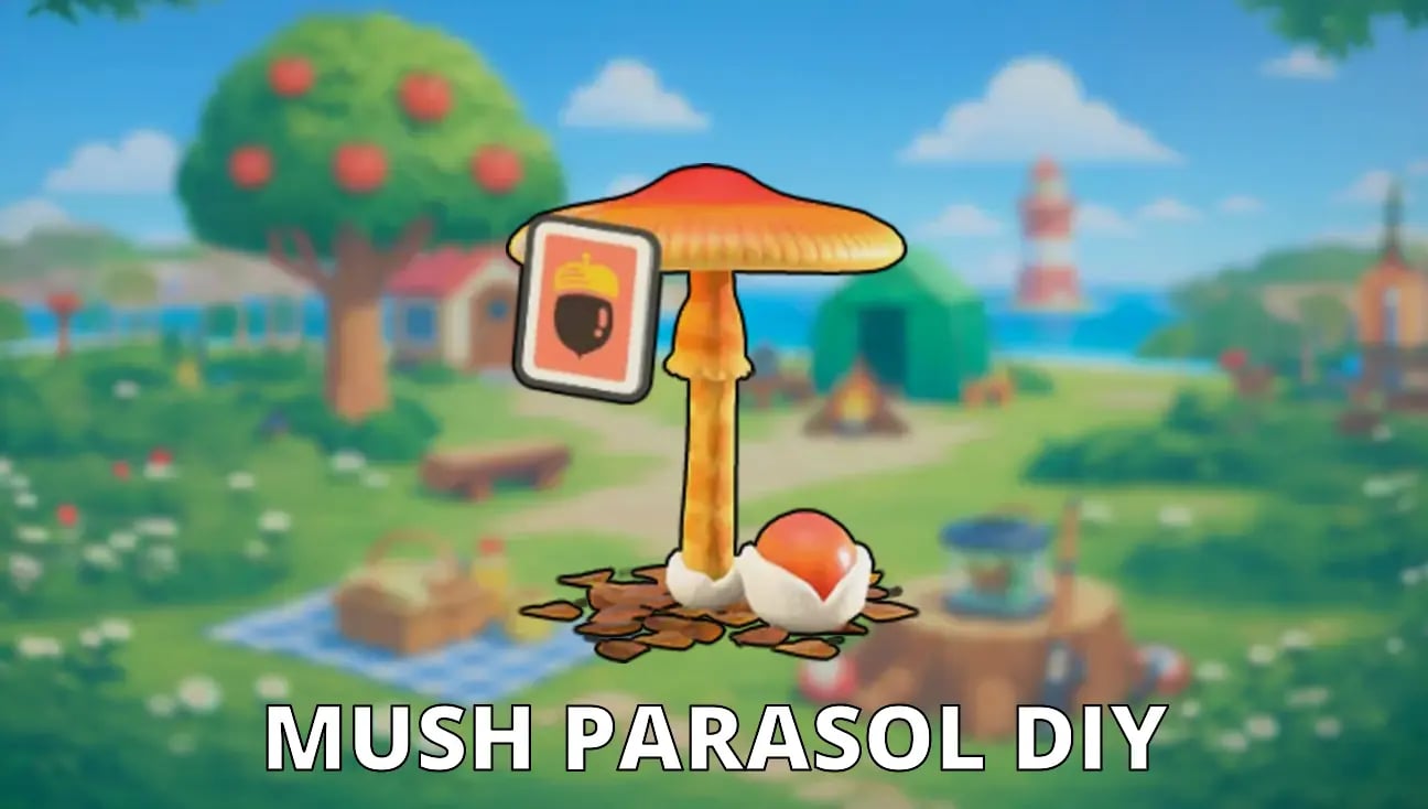 Mush Parasol DIY artwork