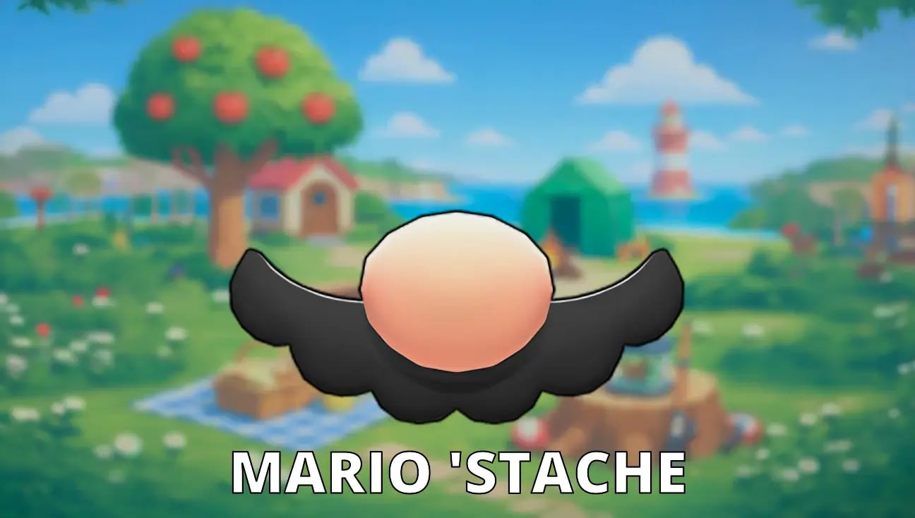Mario 'stache artwork