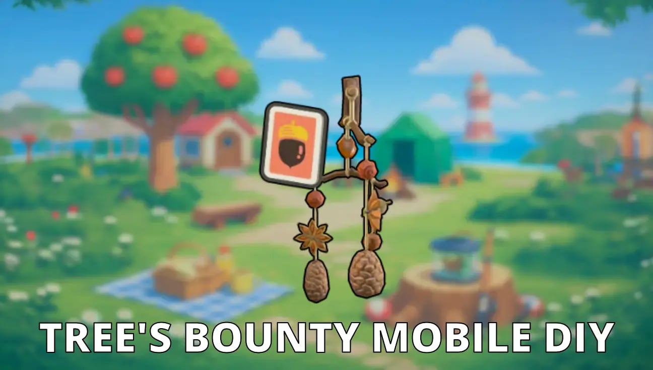Tree's Bounty Mobile DIY artwork