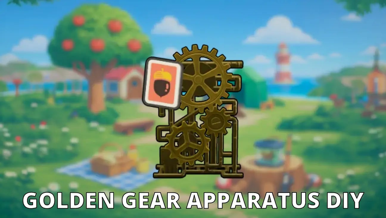 Golden Gear Apparatus DIY artwork