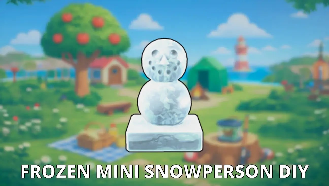 Frozen Mini Snowperson DIY artwork