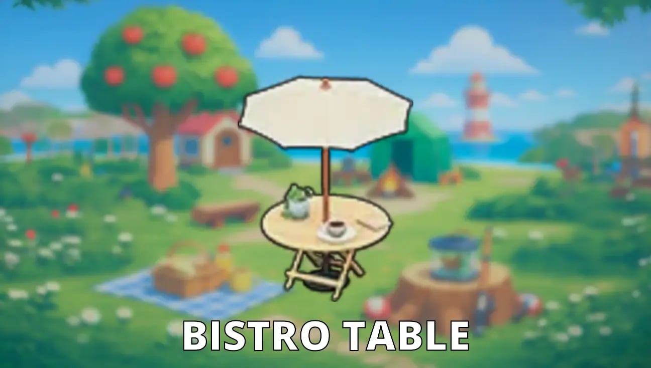 Bistro Table variant