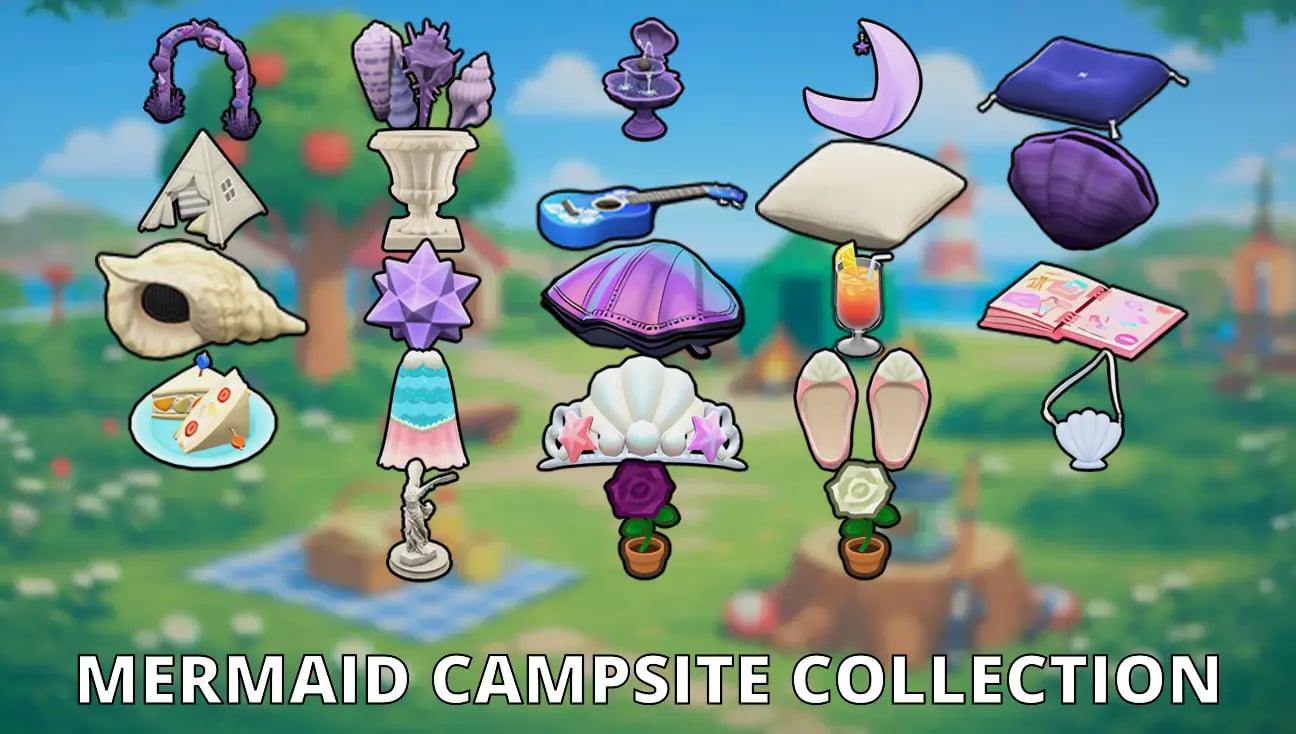 Mermaid Campsite Collection artwork