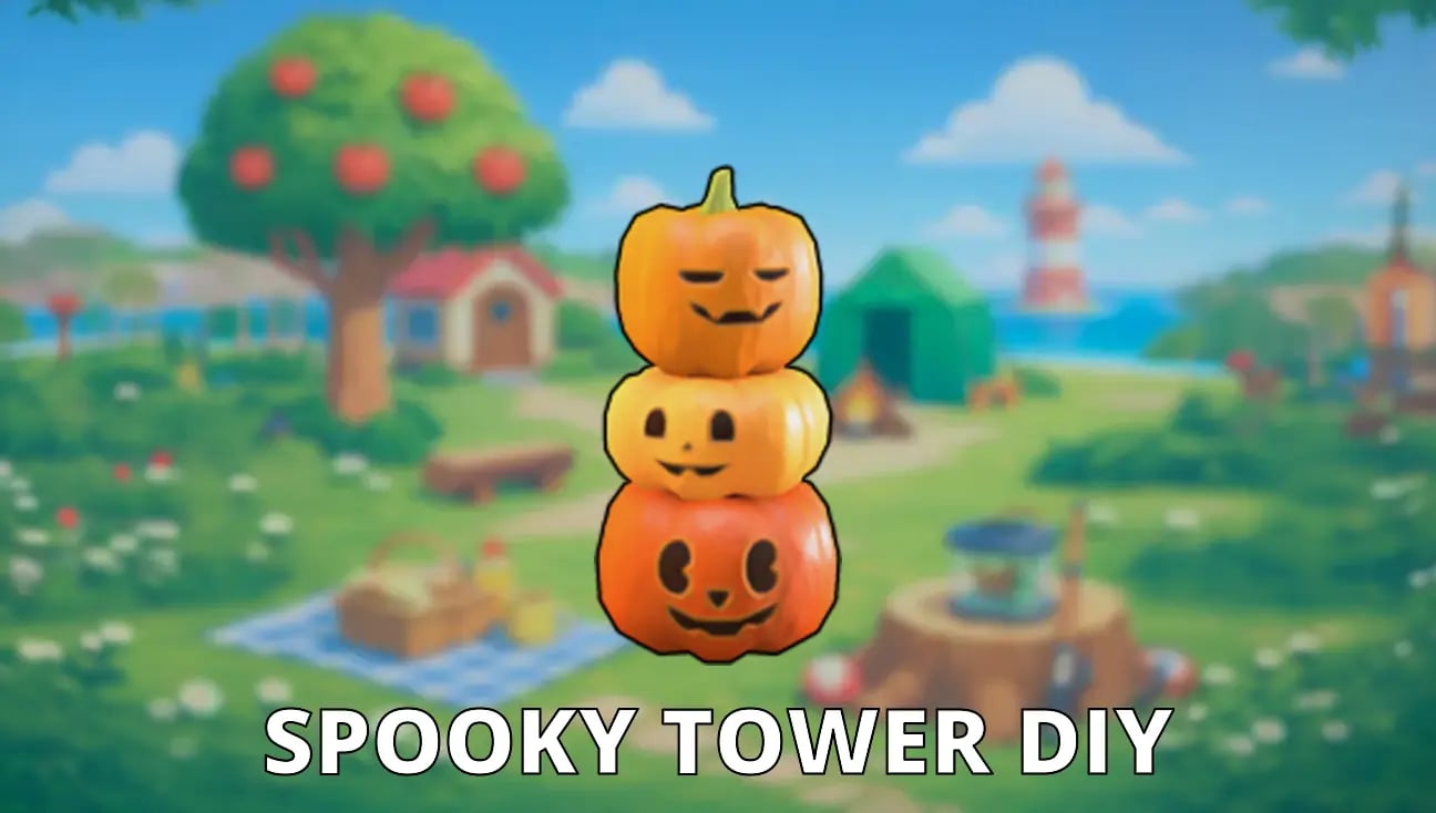 Spooky Tower DIY artwork