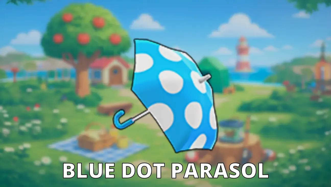 Blue Dot Parasol artwork