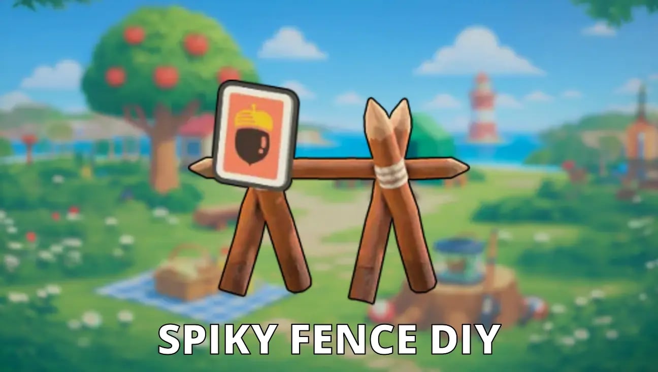 Spiky Fence DIY artwork