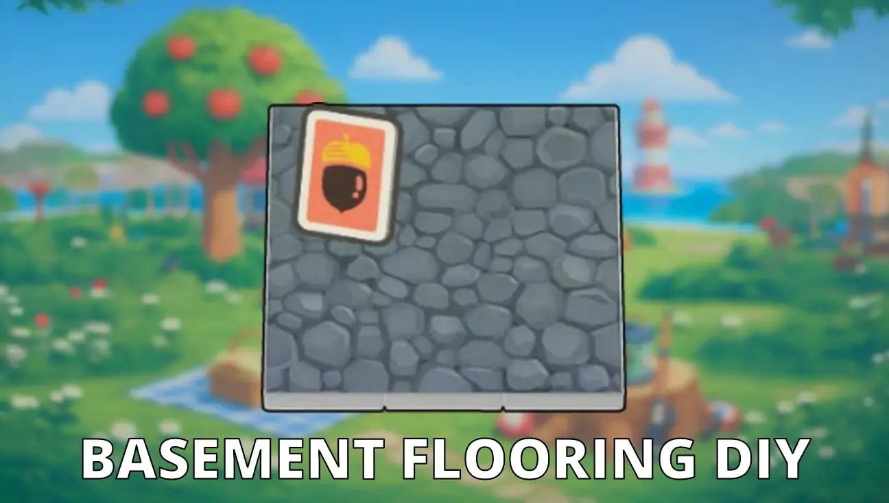 Basement Flooring DIY artwork