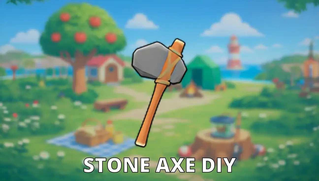 Stone Axe DIY artwork