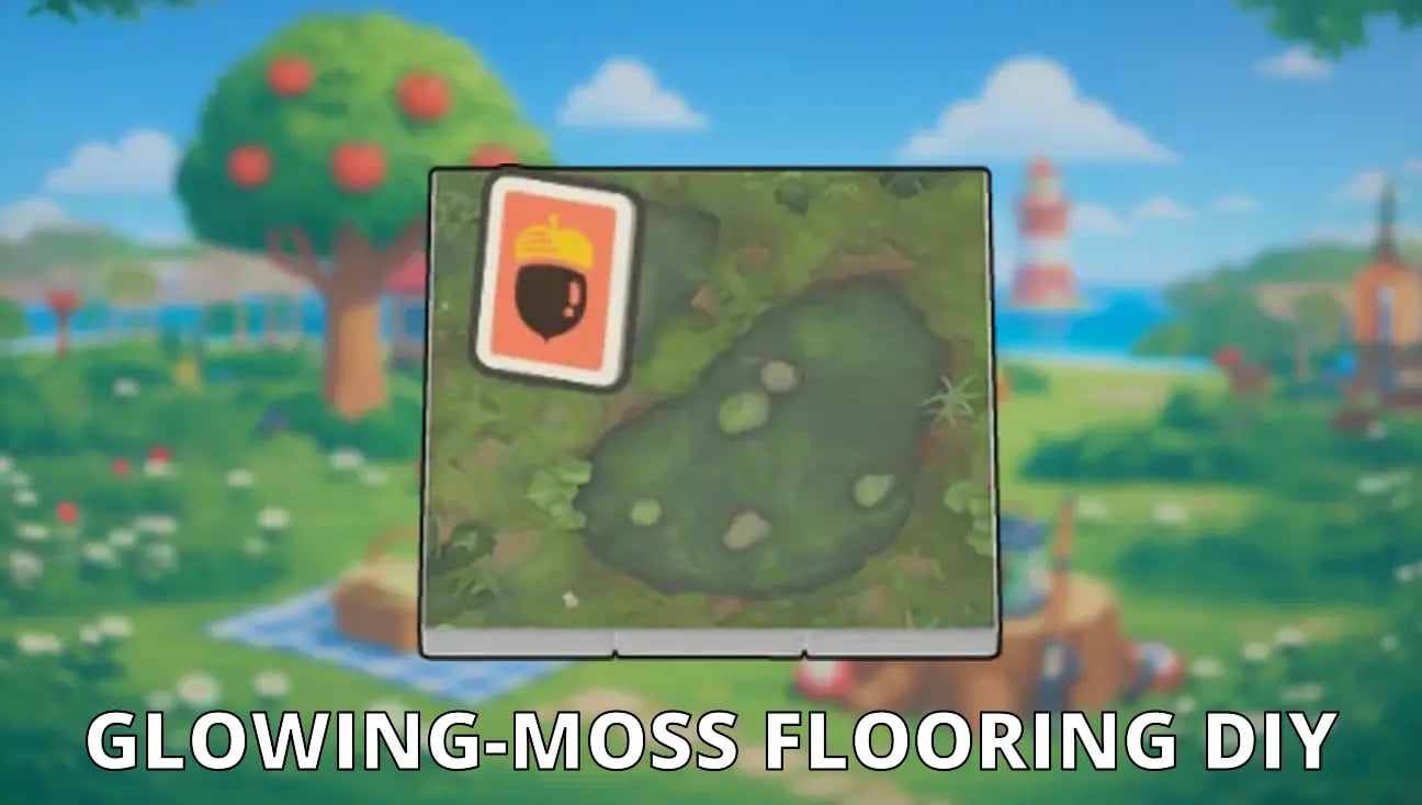 Glowing-Moss Flooring DIY artwork