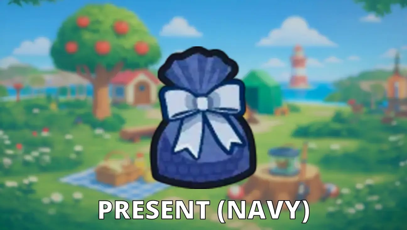Present (navy) artwork