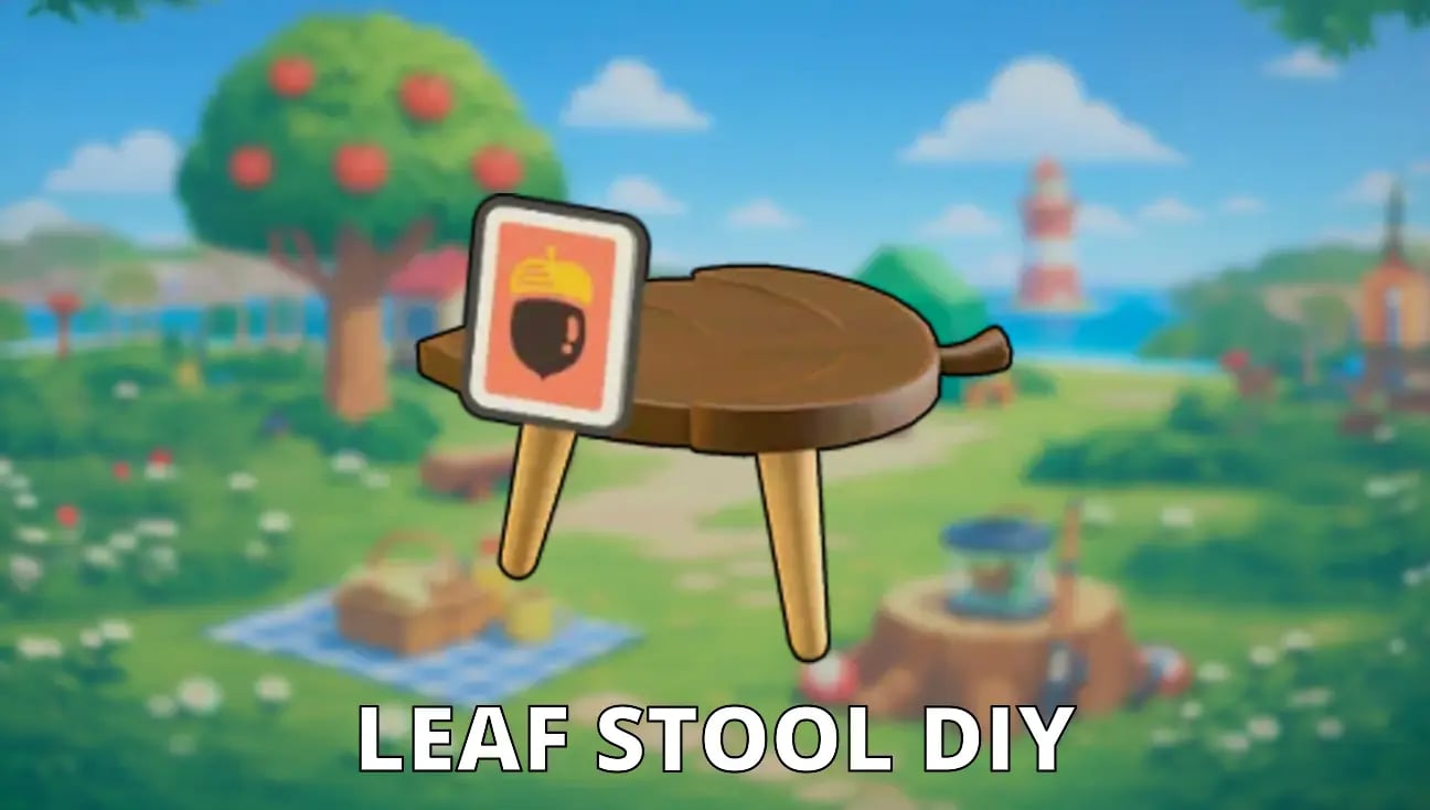 Leaf Stool DIY artwork