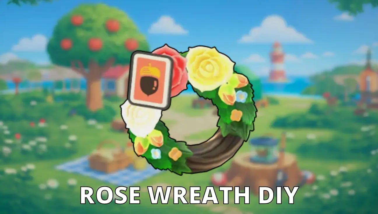 Rose Wreath DIY artwork