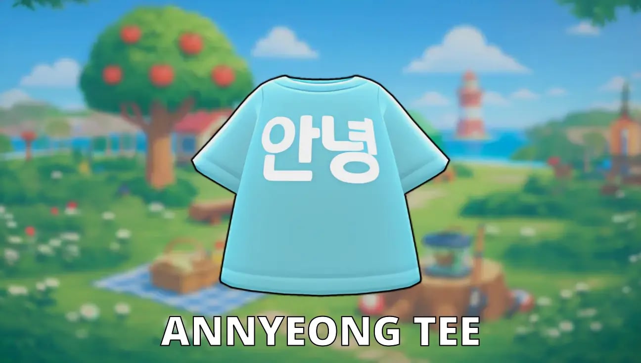 Annyeong Tee artwork