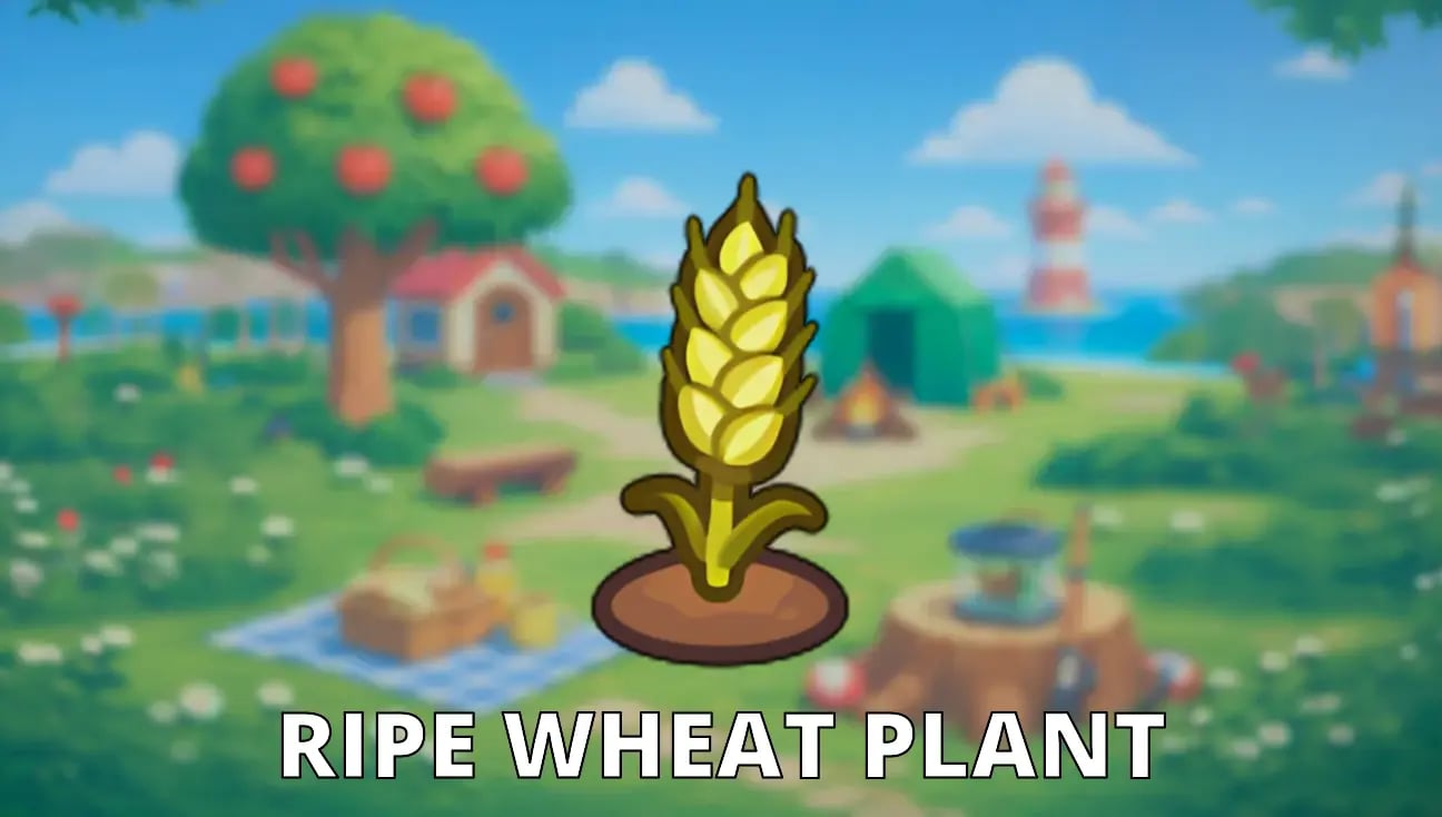 Ripe Wheat Plant artwork