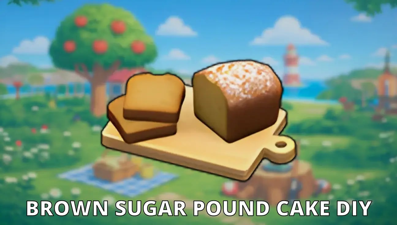 Brown Sugar Pound Cake DIY artwork
