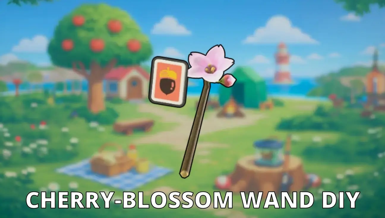 Cherry-Blossom Wand DIY artwork