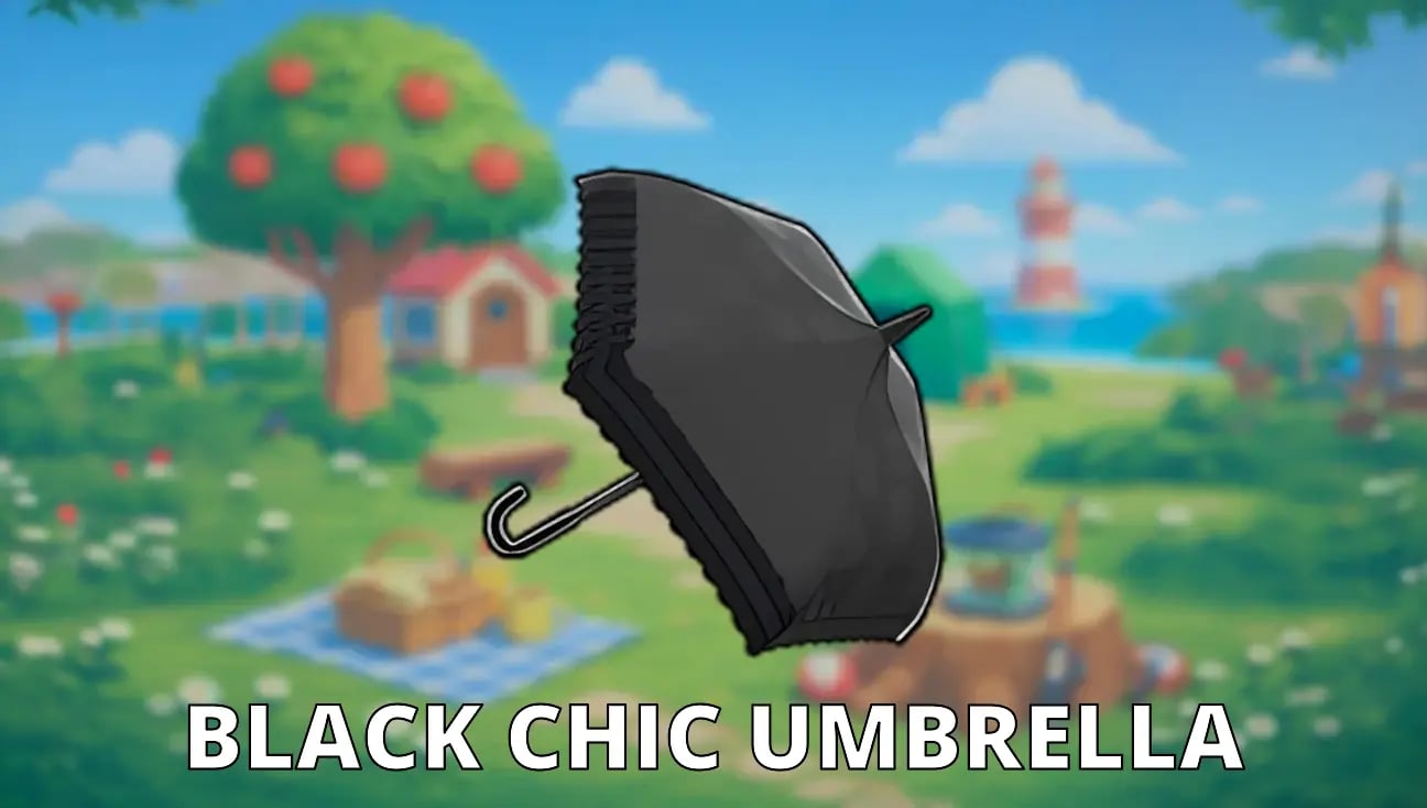 Black Chic Umbrella artwork