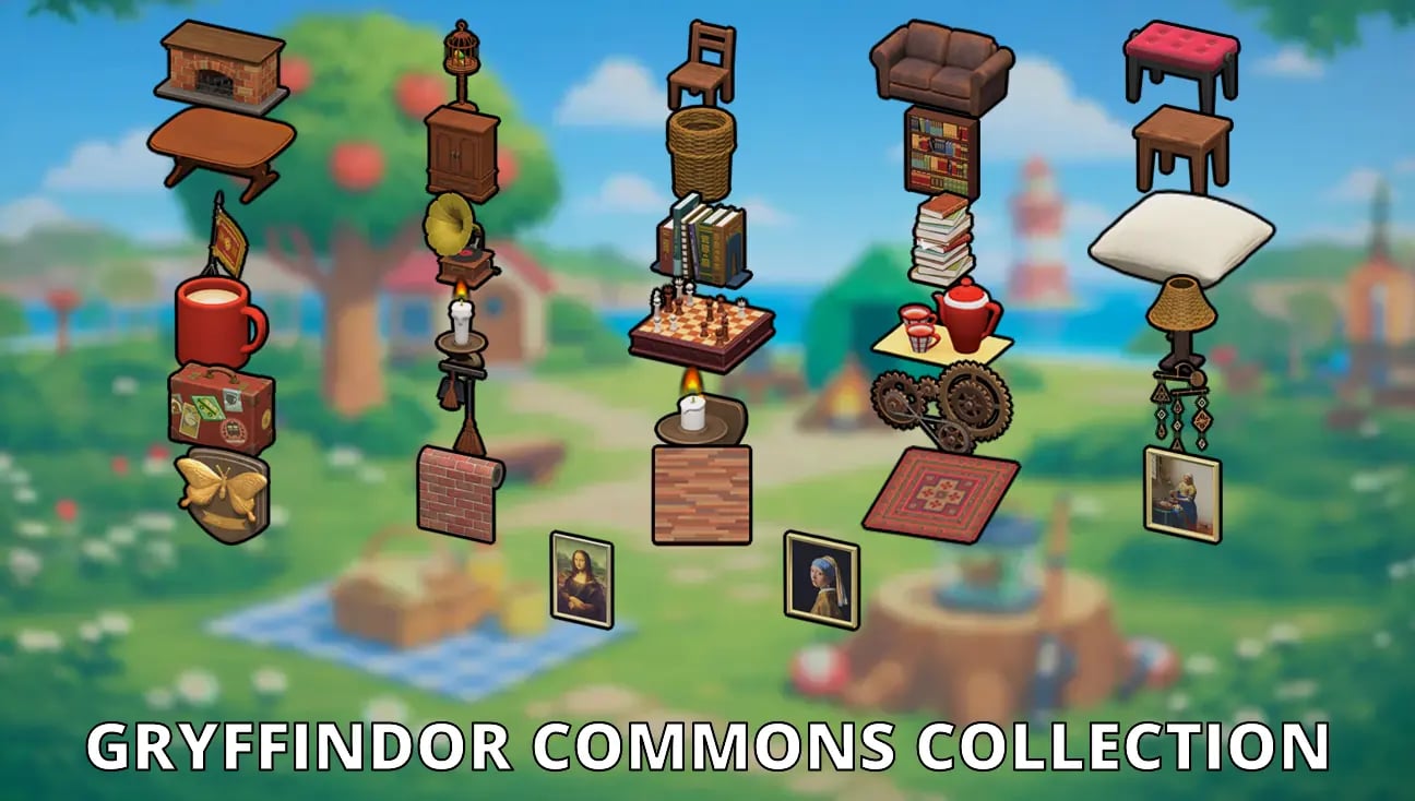 Gryffindor Commons Collection artwork