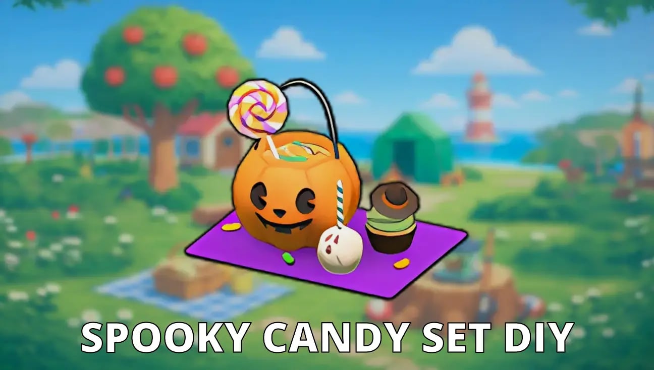 Spooky Candy Set DIY artwork