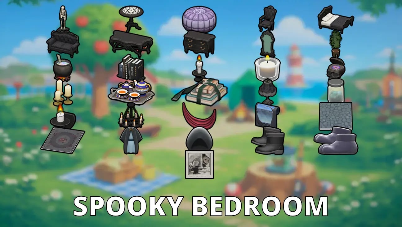 Spooky Bedroom artwork