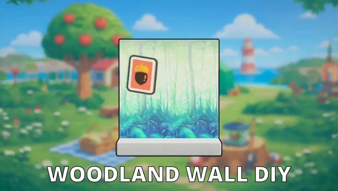 Woodland Wall DIY artwork