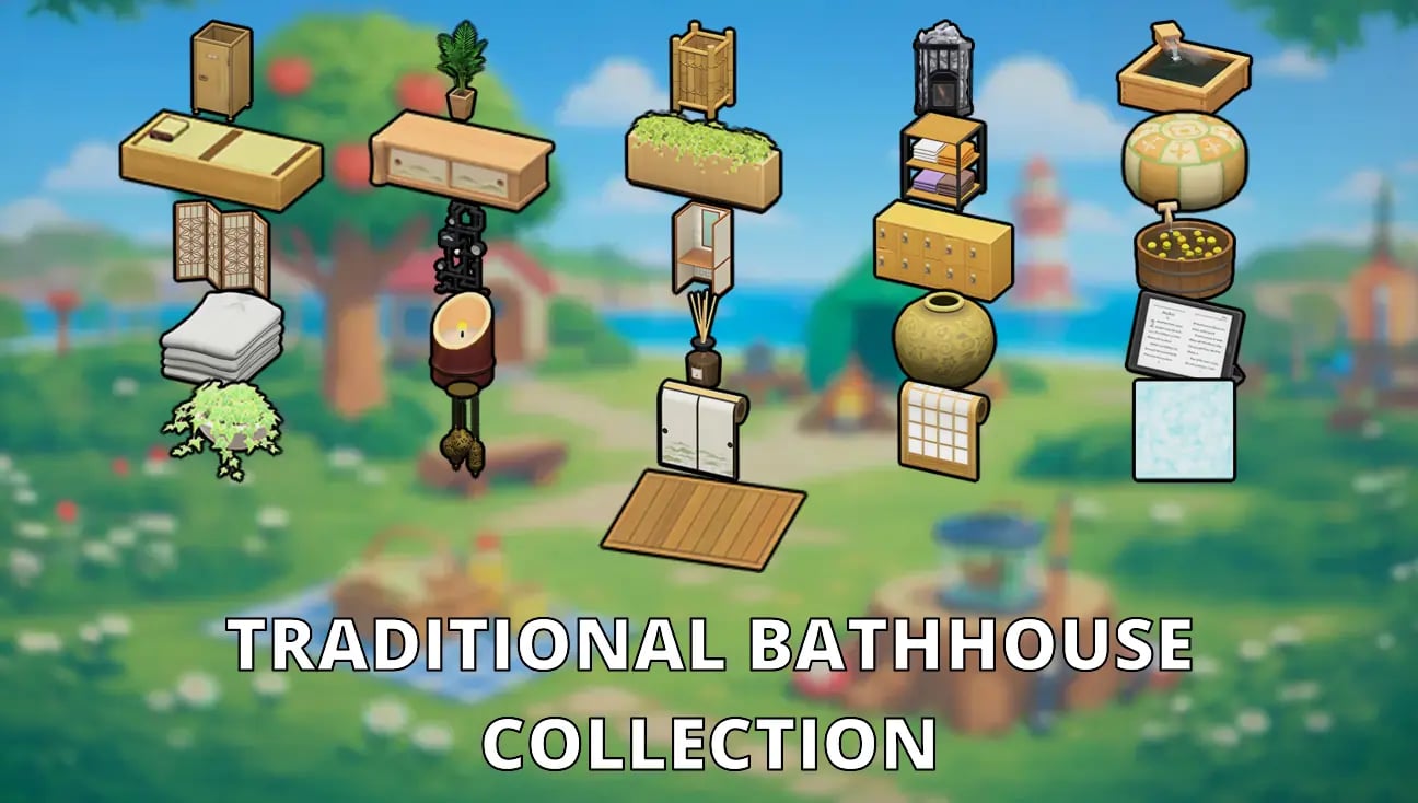 Traditional Bathhouse Collection artwork