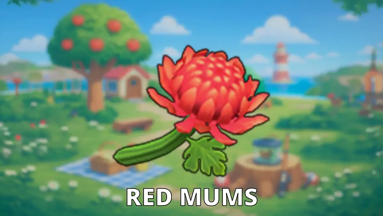 Red Mums artwork