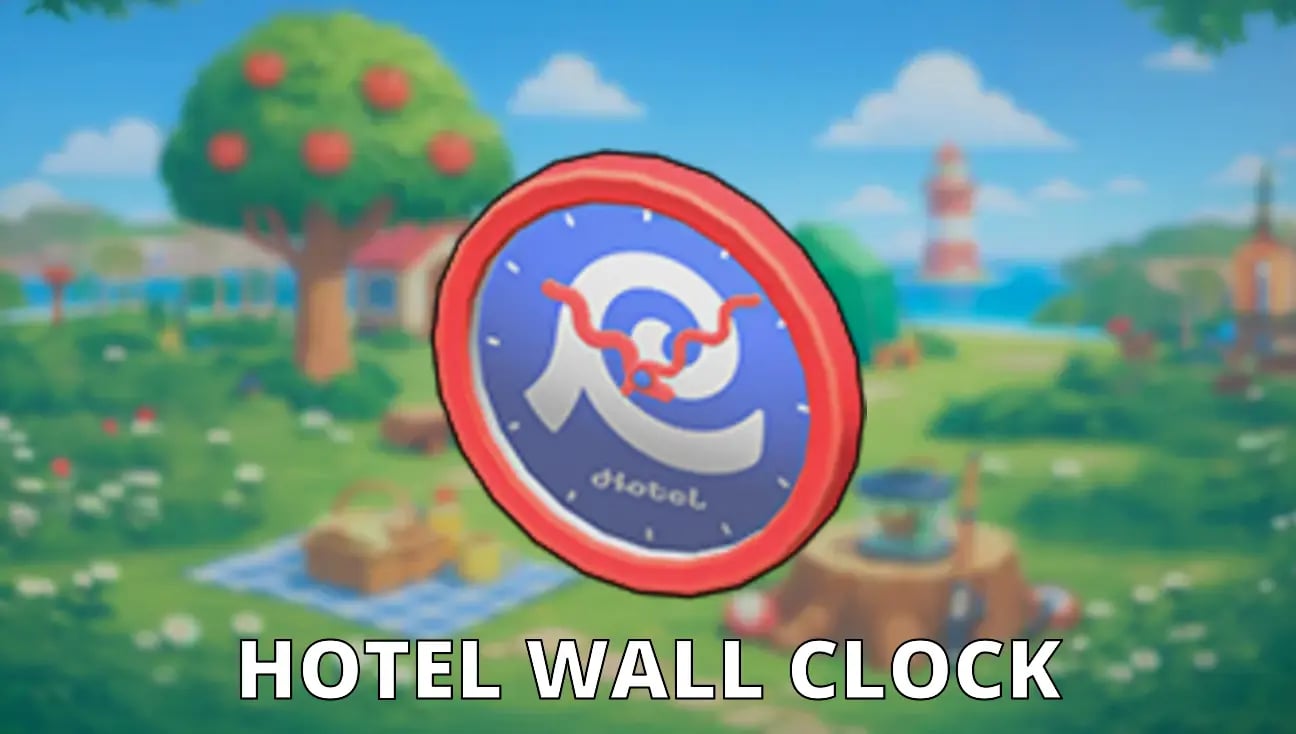 Hotel Wall Clock artwork