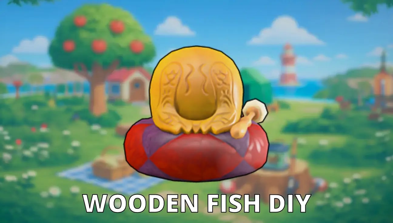 Wooden Fish DIY artwork