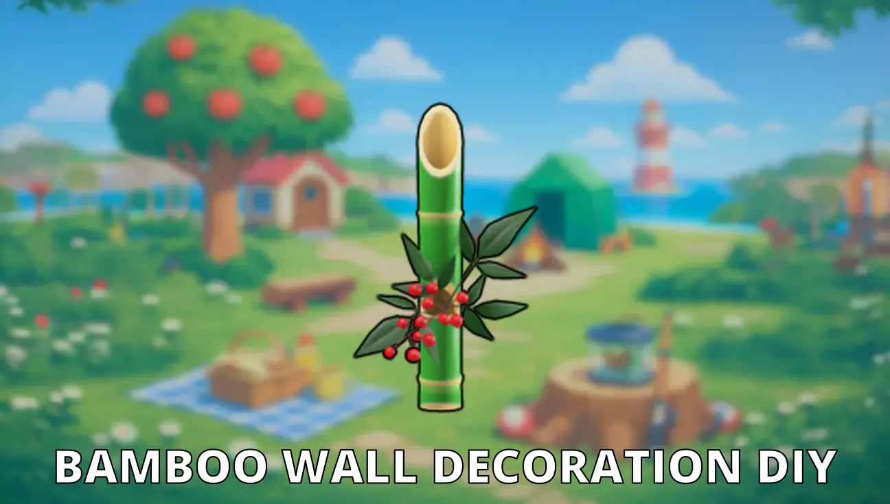Bamboo Wall Decoration DIY artwork