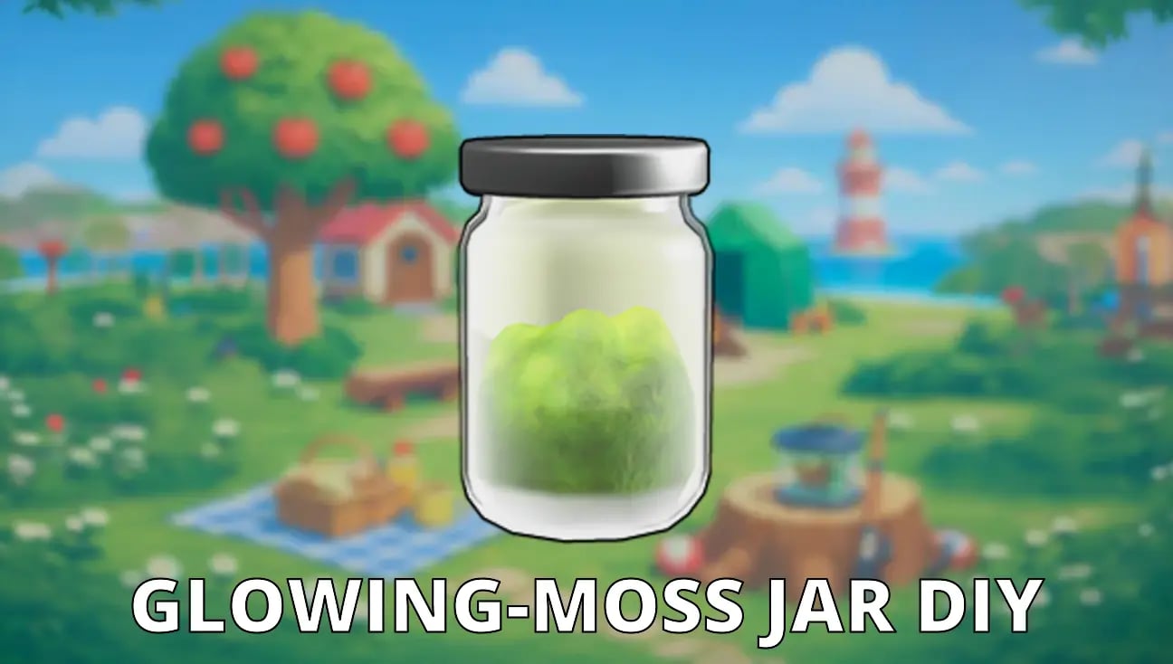 Glowing-Moss Jar DIY artwork