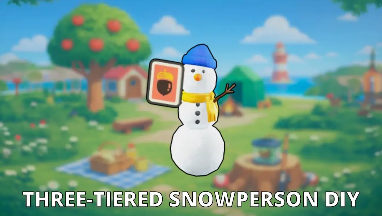 Three-Tiered Snowperson DIY artwork