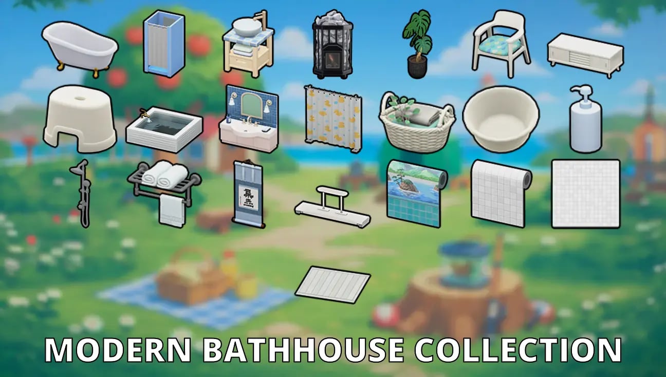 Modern Bathhouse Collection artwork