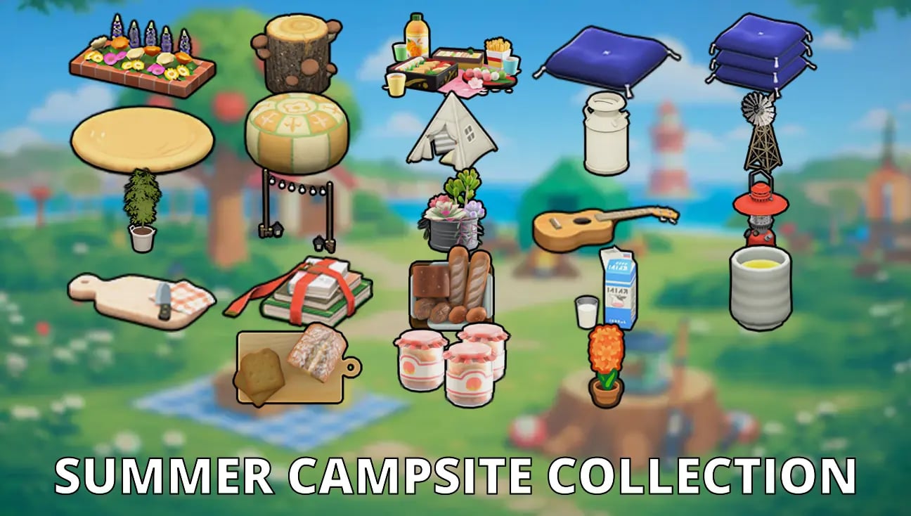 Summer Campsite Collection artwork