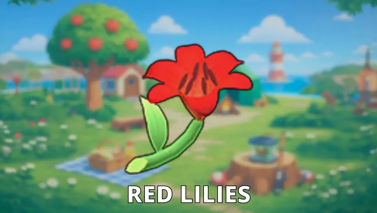 Red Lilies artwork