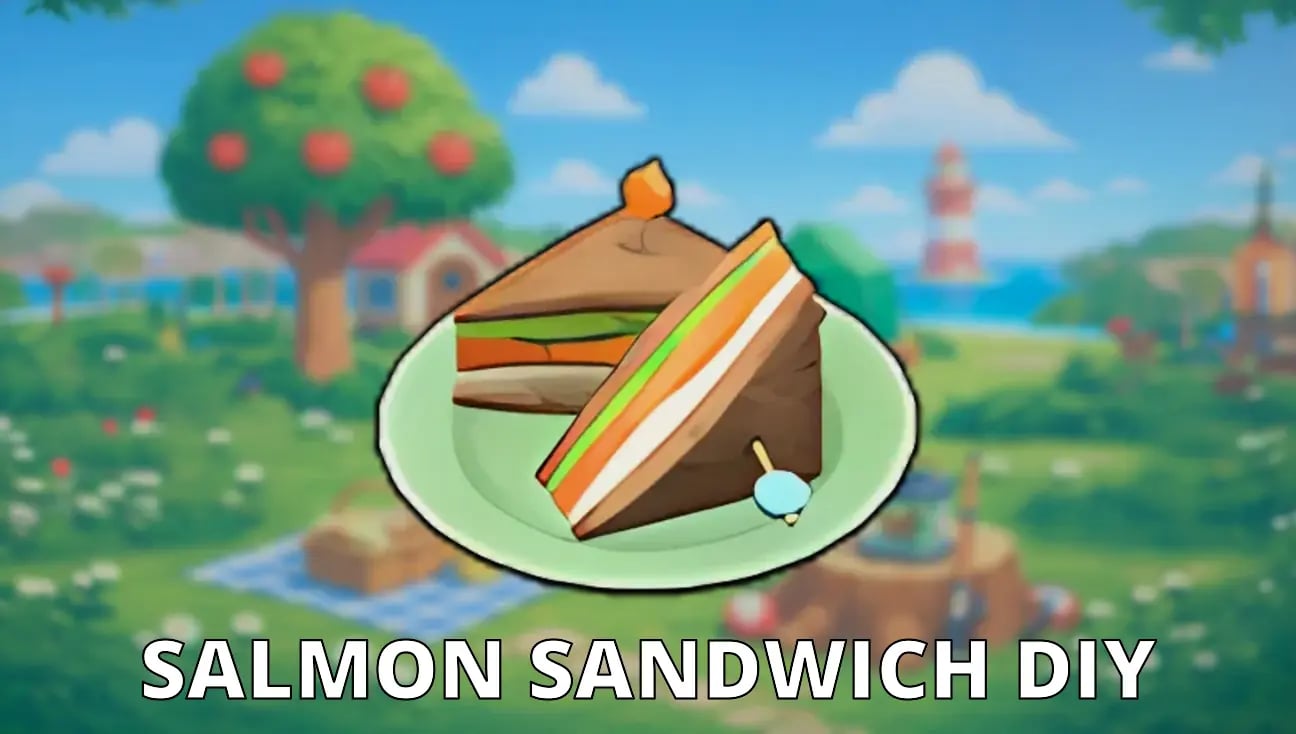 Salmon Sandwich DIY artwork