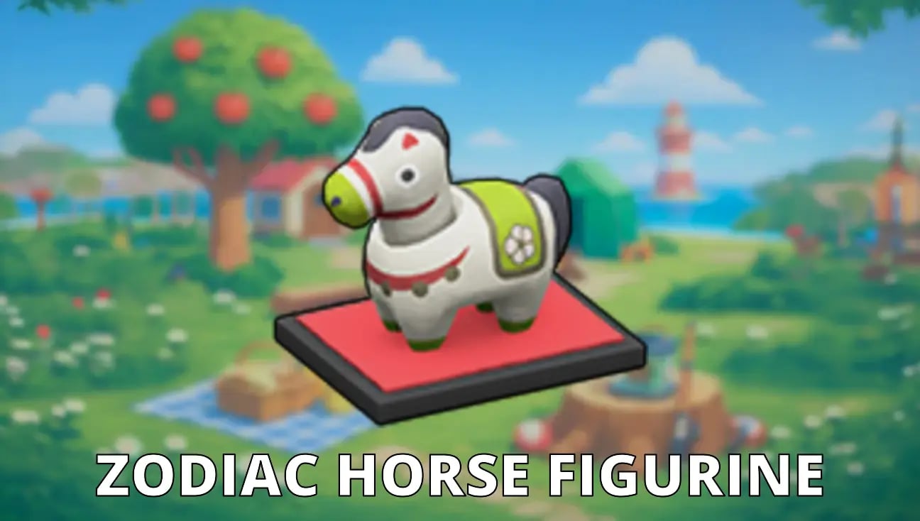 Zodiac Horse Figurine artwork