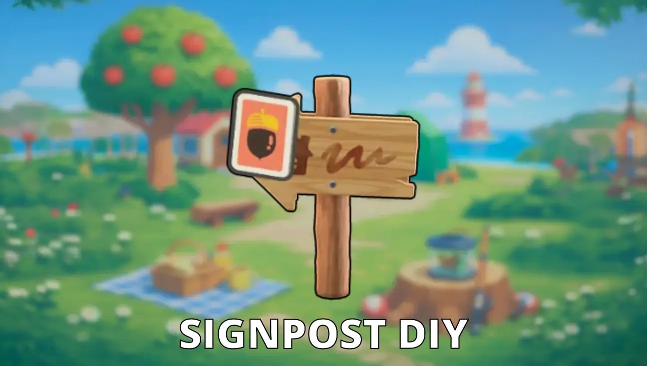 Signpost DIY artwork