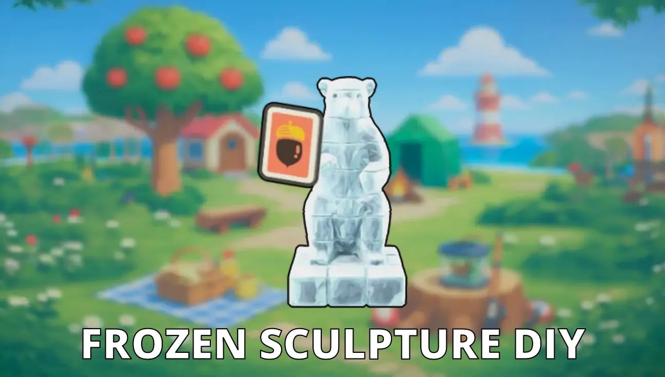 Frozen Sculpture DIY artwork
