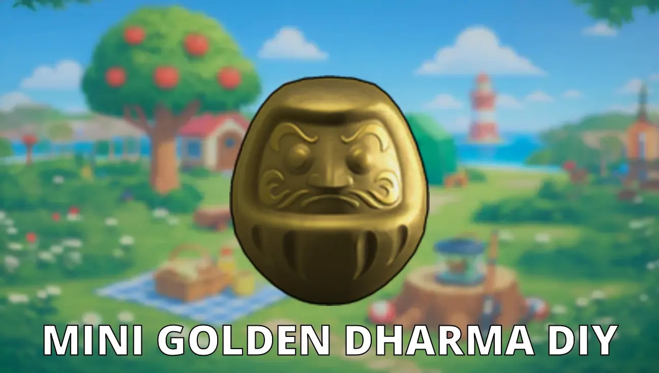 Mini Golden Dharma DIY artwork