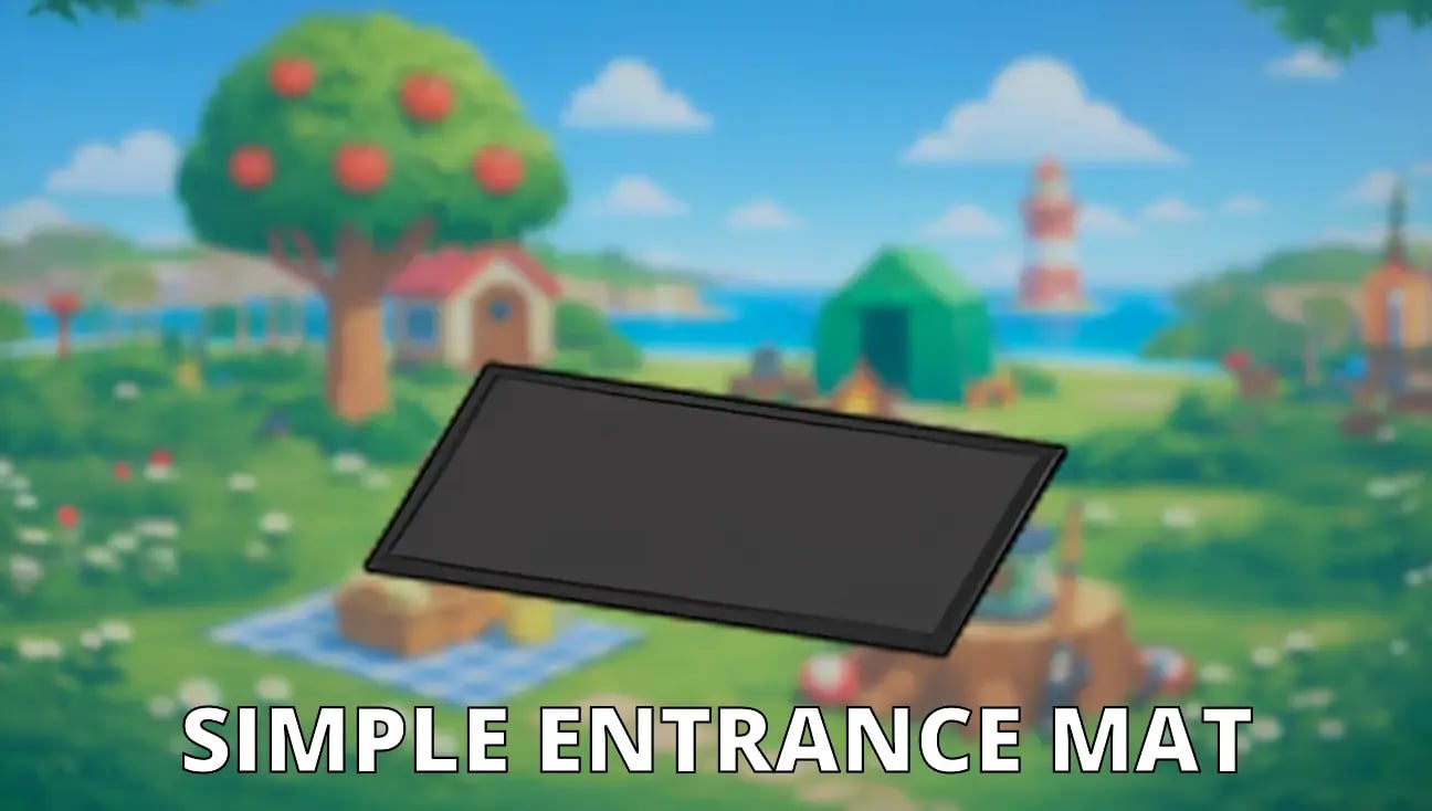 Simple Entrance Mat artwork