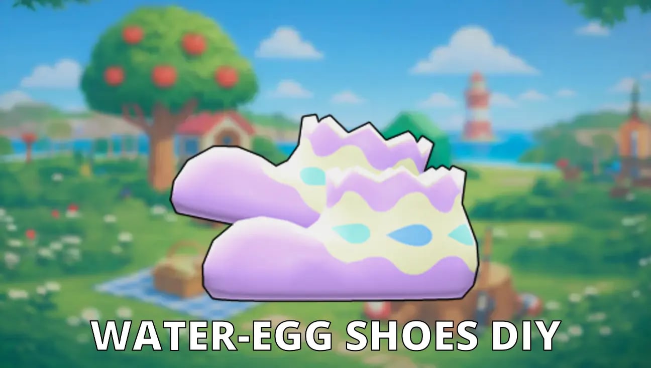Water-Egg Shoes DIY artwork