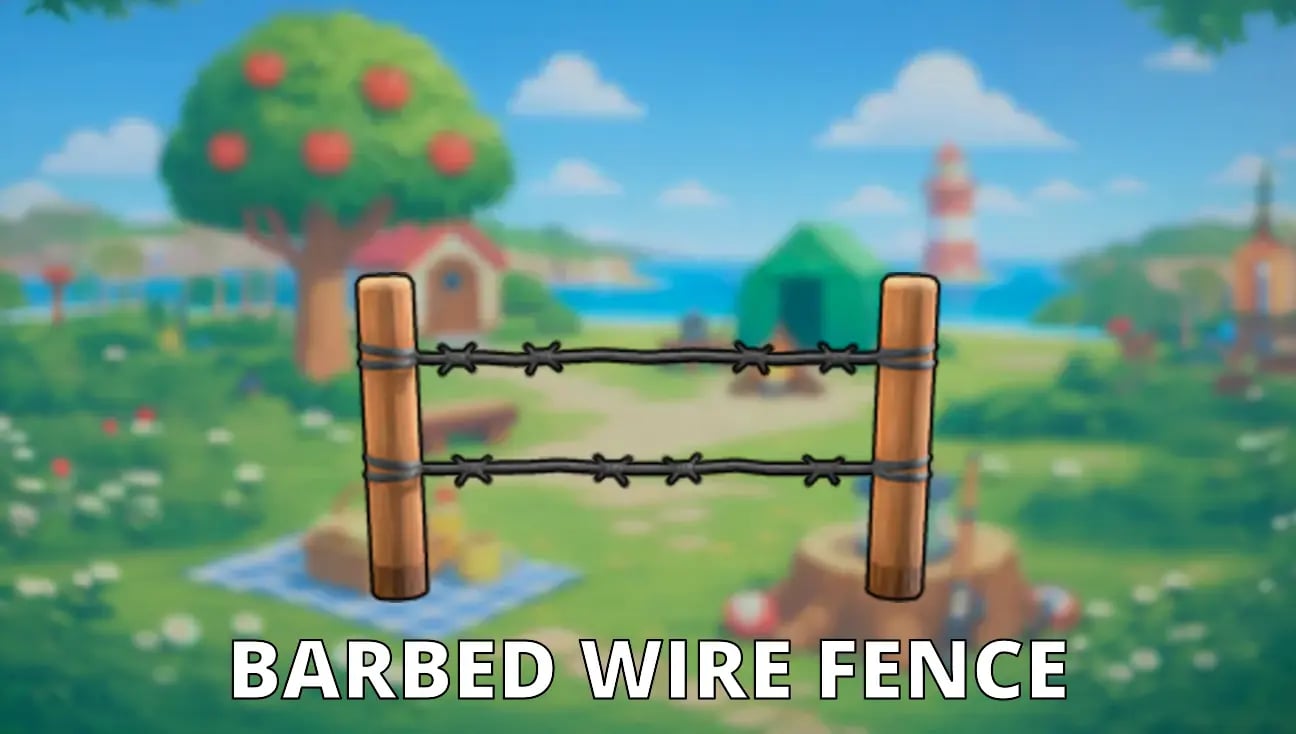 Barbed Wire Fence artwork